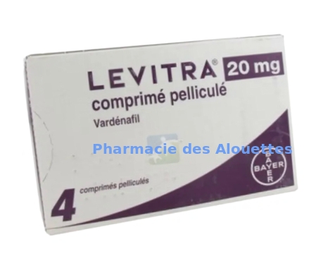 Levitra générique Vardénafil 20 mg